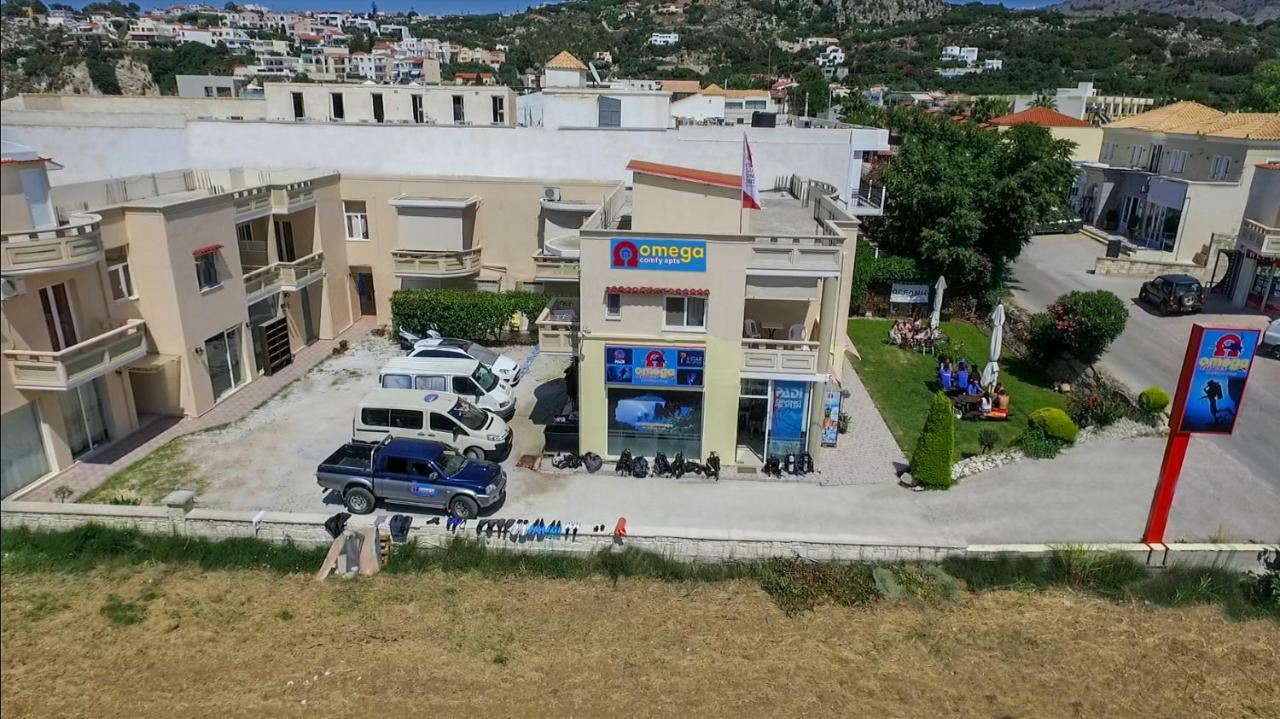 Omega Comfy Apartments Almyrida Almirída Luaran gambar