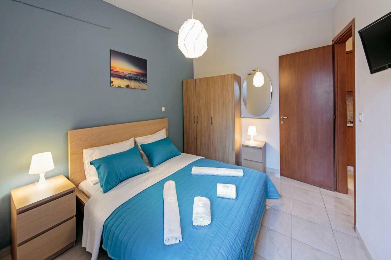 Omega Comfy Apartments Almyrida Almirída Luaran gambar
