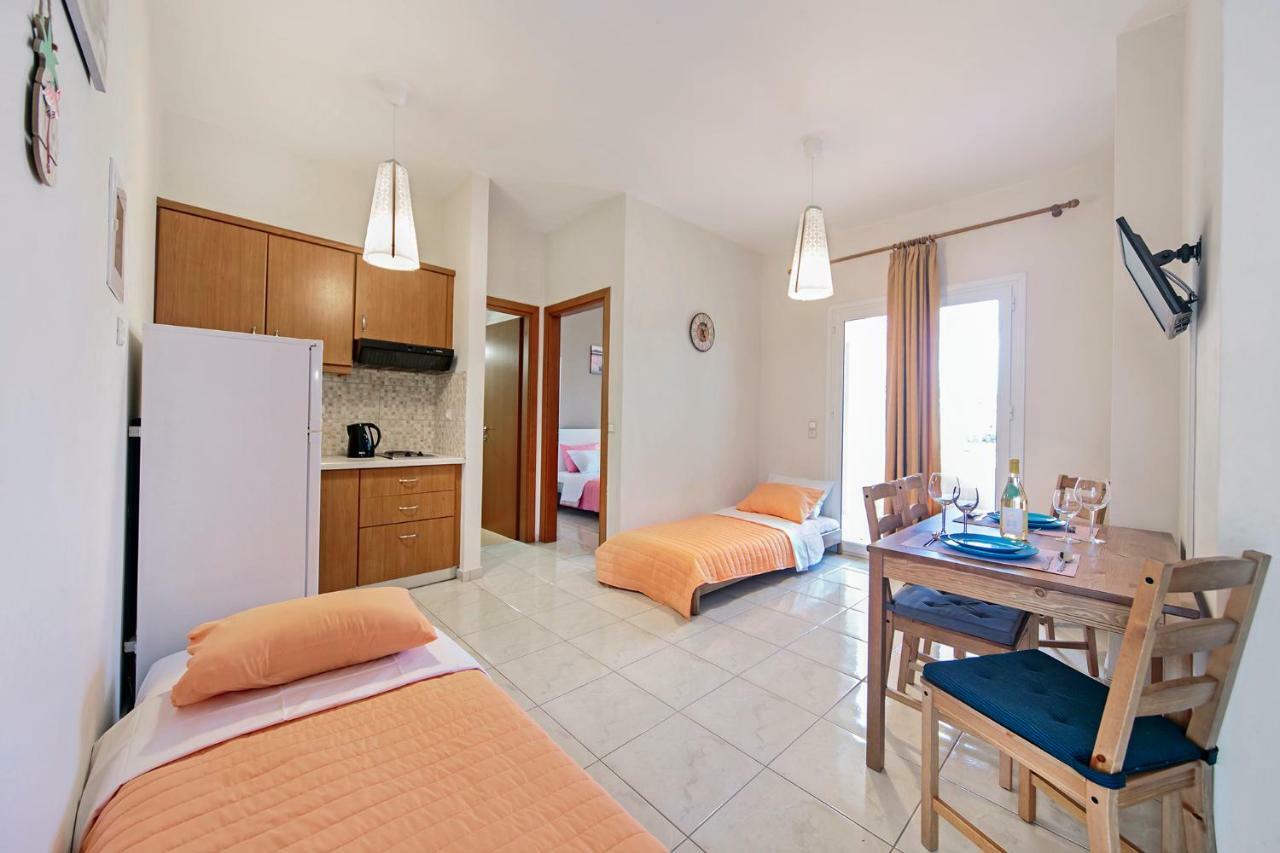 Omega Comfy Apartments Almyrida Almirída Luaran gambar