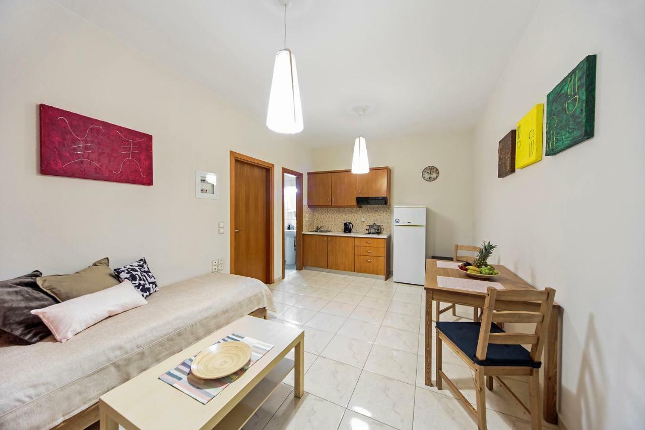 Omega Comfy Apartments Almyrida Almirída Luaran gambar